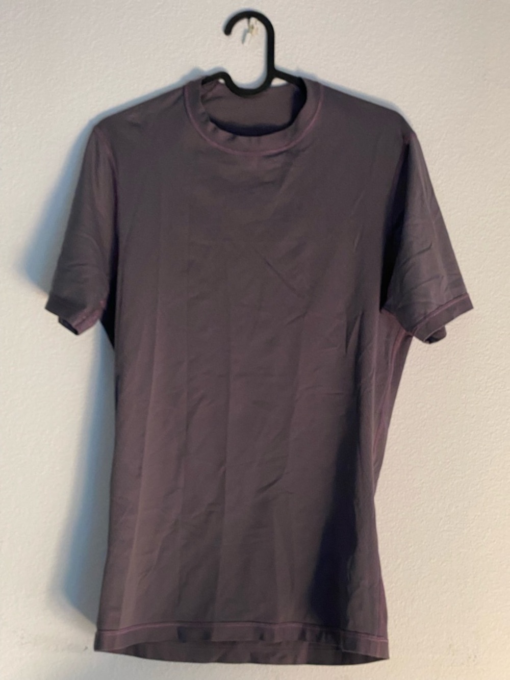 lululemon athletica Men's Short Sleeve Dri-Fit Athletic Crew Tee - gray